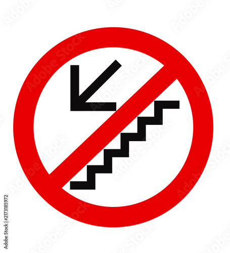 Naklejka Traffic sign