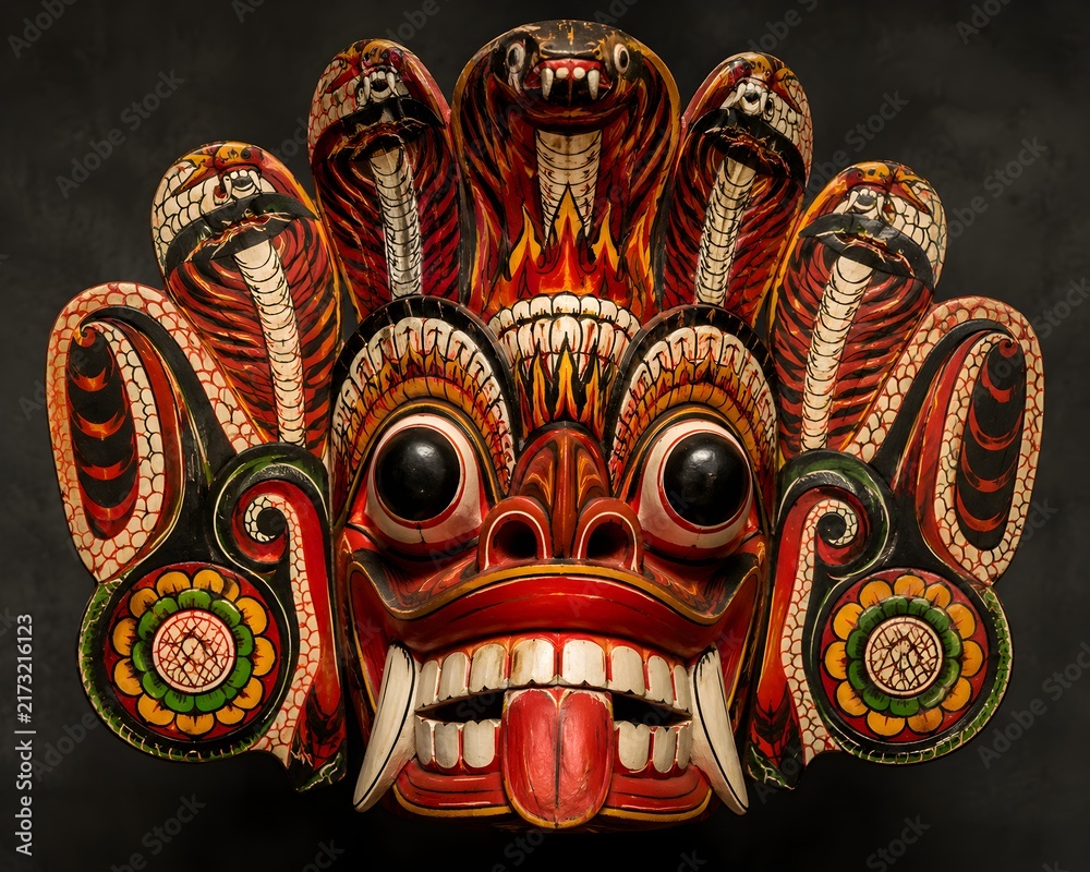 Fototapeta premium traditional chinese mask