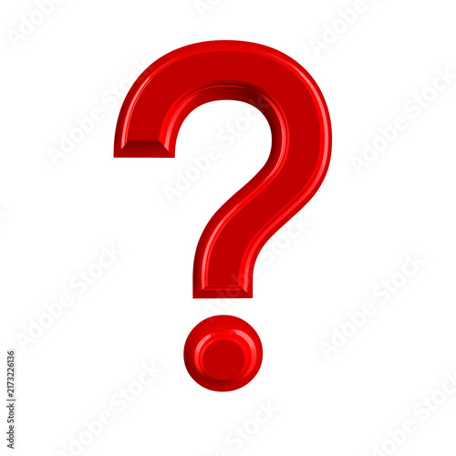 Question ask icon 3d quiz sign 