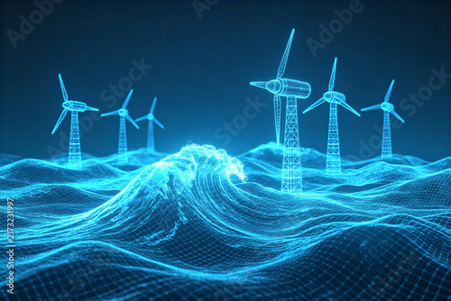 Obraz na płótnie Tidal Energy