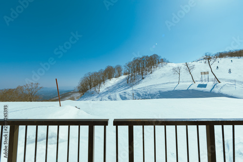 Ski resort, Hakuba Village, Nagano Prefecture