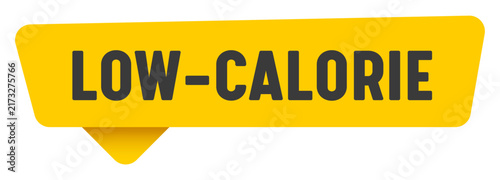 Foto low-calorie sign