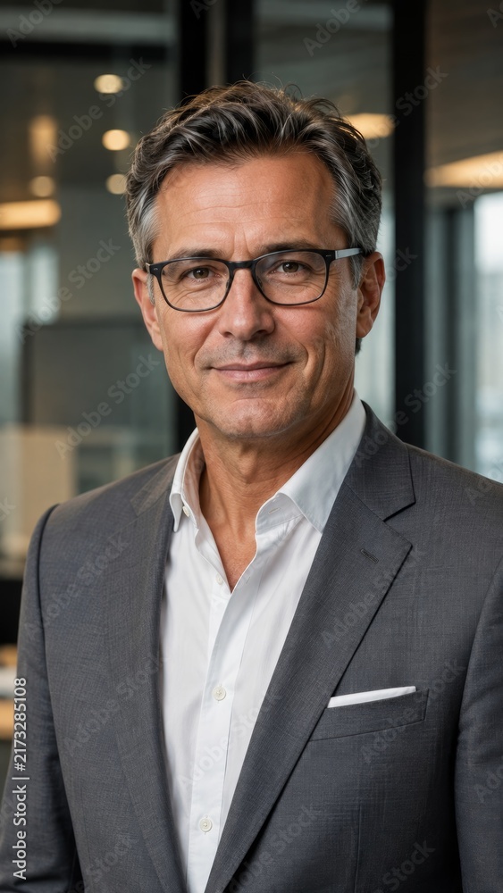 Fototapeta premium Confident Business Executive Portrait
