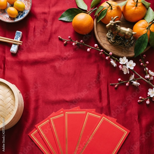 Lunar New Year 2027 tabletop decorations