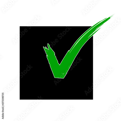 green check mark