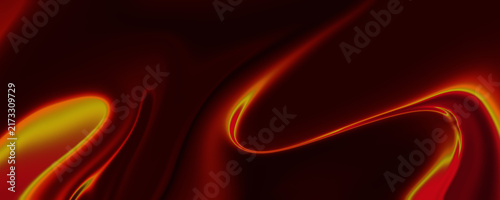 abstract red wave