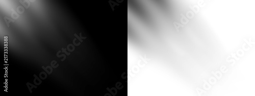 Fotografie An abstract gradient background features a dramatic contrast between black and w