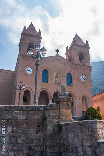 View of Gibilmanna Sanctuary in Cefalù, Palermo, Sicily, Italy, Europe, World Heritage Site