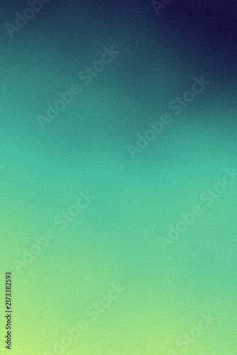 Vertical grainy gradient background from dark blue to bright green for
