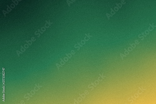 Green to yellow gradient background with film grain texture for design