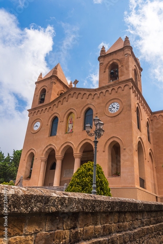 View of Gibilmanna Sanctuary in Cefalù, Palermo, Sicily, Italy, Europe, World Heritage Site