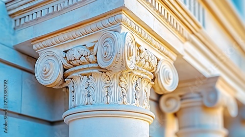 Plakat Classical Ionic Column Detail.