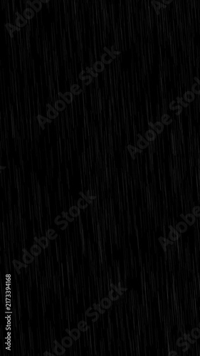 vertical hard cinematic rain overlay 4k video,  perfect for compositing into dramatic scenes