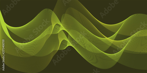 Elegant Curved Line Vector for Modern Digital Presentations