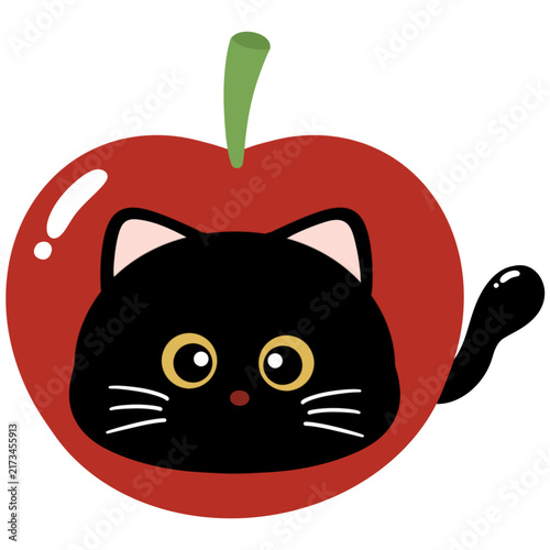 Black cats and cherry 
