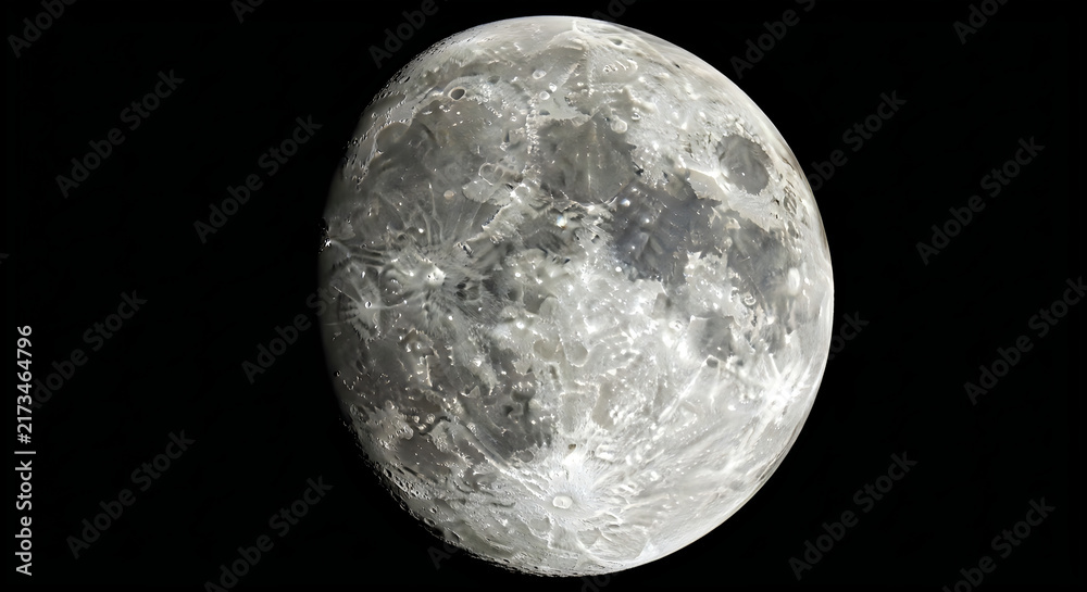 Obraz premium Celebrating the mid autumn festival a radiant full moon illuminates traditions and family reunions