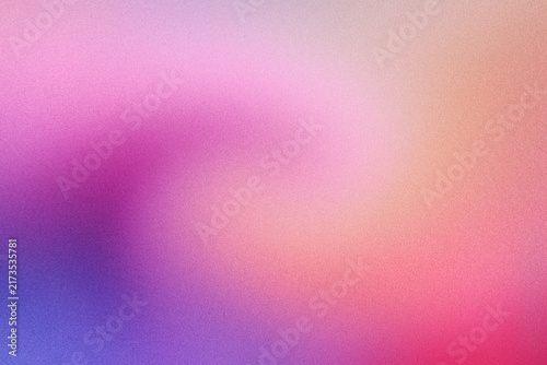 Pastel tone purple pink blue gradient defocused abstract photo smooth lines pantone color background