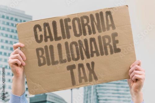 Canvastavla "California billionaire tax" opposes California billionaire tax