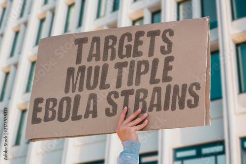 Foto "targets multiple Ebola strains" Chinese mRNA targets multiple Ebola strains
