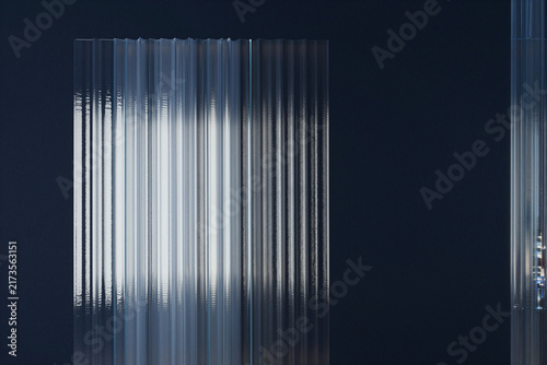 Abstract vertical glass texture for backgrounds