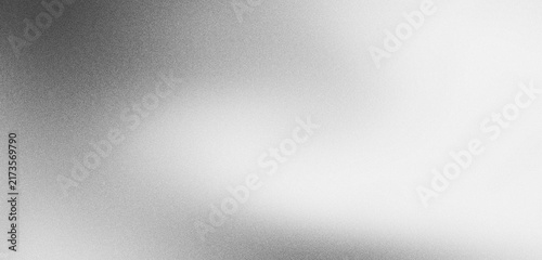 Konstfotografi White gray smooth grainy gradient background website header backdrop noise textu