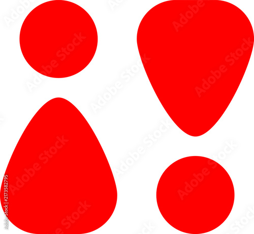 cartoon exclamation mark