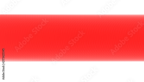 Photography Abstract red horizontal gradient band isolated on white background