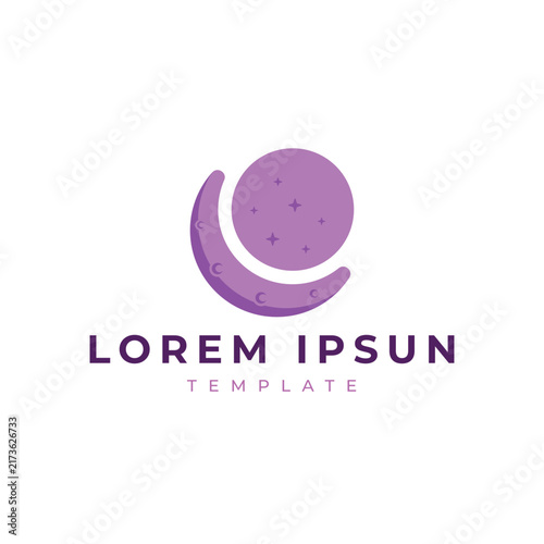Abstract Space Technology Logo Vector Template