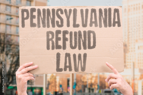 Cuadro en lienzo "Pennsylvania refund law" Pennsylvania mandates crypto ATM refunds