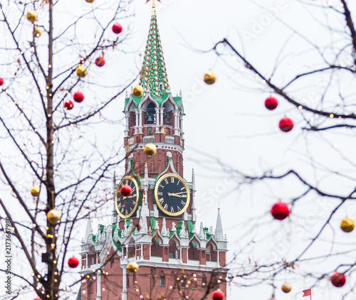 Fotografía Spasskaya Tower on Red square