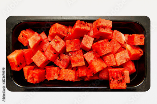 Slices of watermelon