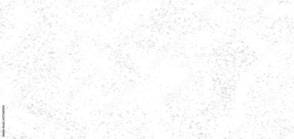 Naklejka premium Abstract subtle white paper texture background with minimal light grey noise dust stipple particle grain pattern surface design