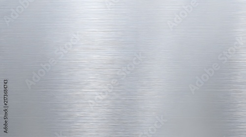 Brushed metallic silver texture with horizontal lines.