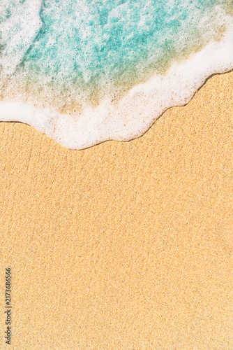 Summer beach vacation banner 