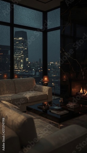 interior of a hotel room
