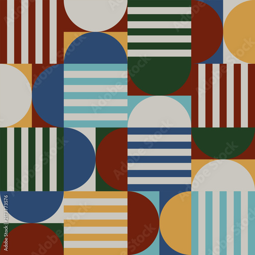 Seamless overlapping cross square pattern. Geometric pattern lattice line with overlapping rounded squares ornament. Graphic design for prints, textiles, wrapping, wallpaper, cards, and paper gifts.
