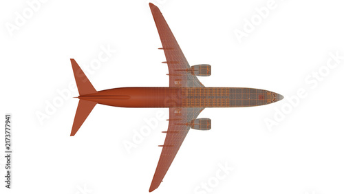 Airplane Top View