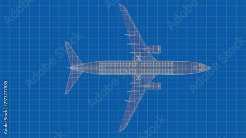 Airplane Blueprint Design