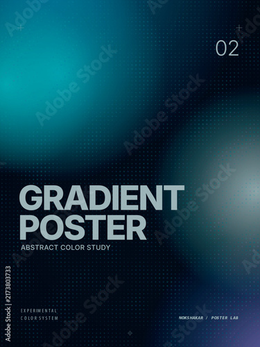 Professional dark teal gradient background featuring halftone pattern for modern poster design and UI layouts.