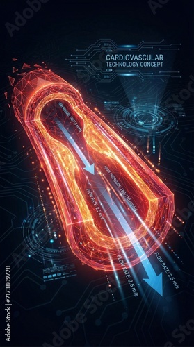 Innovative Cardiovascular Technology Concept with Digital Visualization