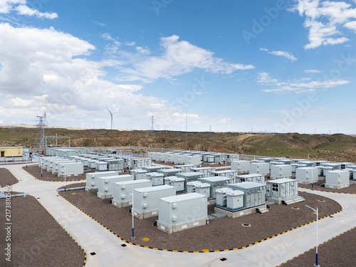 photovoltaic power station and wind power equipment in new energy field