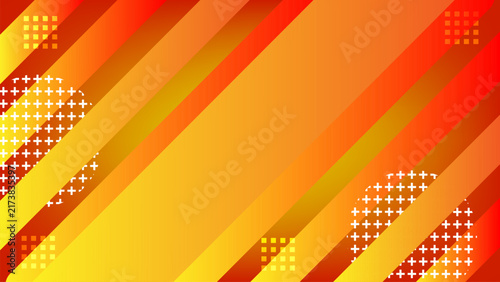 yellow and red bar creative abstract background vector illustration