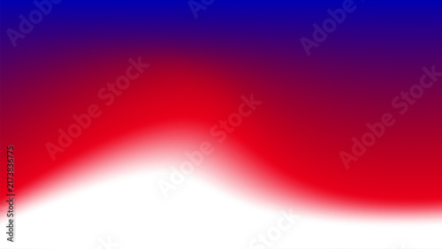 abstract red white and blue background with waves