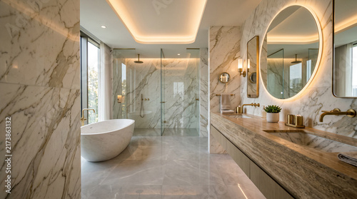 modern bathroom interior