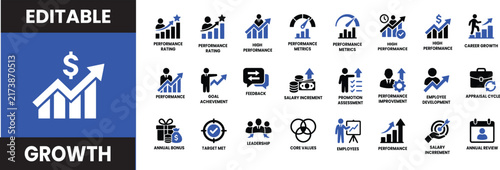 Colorful flat icon set with common symbols and shapes on a white background