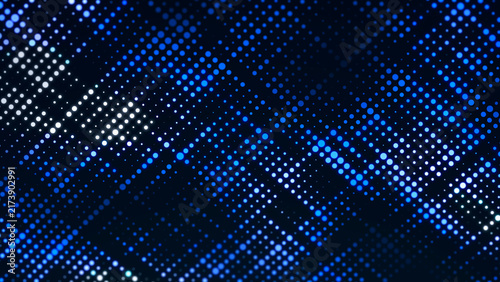Digital technology background. Big data visualization. Technology and science. 3d rendering.
