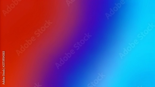 Abstract red, burgundy, navy and cyan gradient with soft ombre transitions, bright neon glow and smooth blurred mesh texture for modern colorful digital backgrounds.