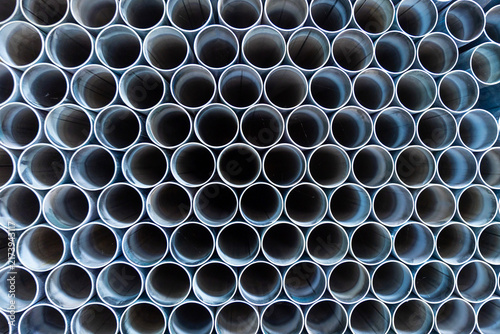 Industrial metal pipes