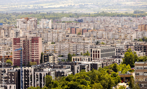 City landscape of Sofia, Bulgaria