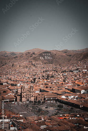 Принти на полотні Cusco Skyline